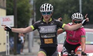 2014 Rás na mBan Stage 5 finish Anne Ewing