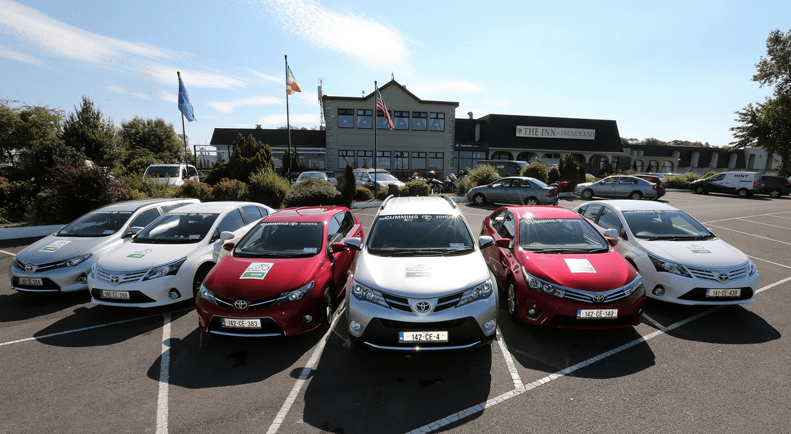 Cummins Toyota - Vehicle supplier for 2015 Rás na mBan