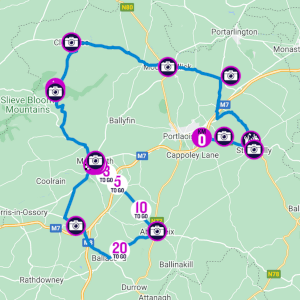 Stage 3 map: Portlaoise to Mountrath